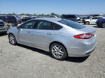 2016 Ford Fusion Se Silver vin: 3FA6P0H71GR216236