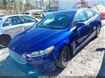 2016 Ford Fusion Se Blue vin: 3FA6P0H71GR221839