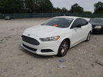 2016 Ford Fusion Se White vin: 3FA6P0H71GR318653