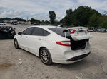 2016 Ford Fusion Se White vin: 3FA6P0H71GR318653