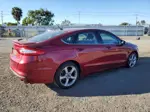 2016 Ford Fusion Se Красный vin: 3FA6P0H71GR396933