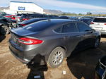 2017 Ford Fusion Se Gray vin: 3FA6P0H71HR168285