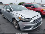 2017 Ford Fusion Se Silver vin: 3FA6P0H71HR207599