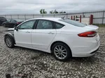 2017 Ford Fusion Se White vin: 3FA6P0H71HR212933