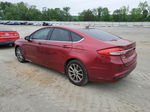 2017 Ford Fusion Se Red vin: 3FA6P0H71HR219297