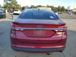 2017 Ford Fusion Se Burgundy vin: 3FA6P0H71HR402005