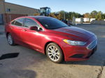 2017 Ford Fusion Se Burgundy vin: 3FA6P0H71HR402005