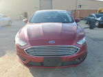 2017 Ford Fusion Se Burgundy vin: 3FA6P0H71HR402005