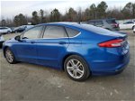 2018 Ford Fusion Se Синий vin: 3FA6P0H71JR176098