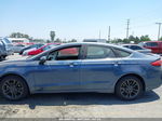 2018 Ford Fusion Se Blue vin: 3FA6P0H71JR271051