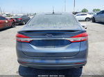 2018 Ford Fusion Se Blue vin: 3FA6P0H71JR271051