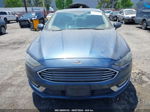 2018 Ford Fusion Se Blue vin: 3FA6P0H71JR271051