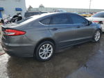 2019 Ford Fusion Se Gray vin: 3FA6P0H71KR107526