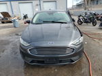 2019 Ford Fusion Se Gray vin: 3FA6P0H71KR107526