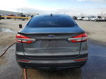 2019 Ford Fusion Se Gray vin: 3FA6P0H71KR107526