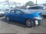 2019 Ford Fusion Se Blue vin: 3FA6P0H71KR209361