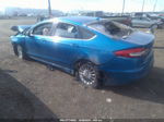 2019 Ford Fusion Se Blue vin: 3FA6P0H71KR209361