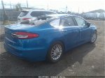 2019 Ford Fusion Se Blue vin: 3FA6P0H71KR209361