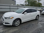 2013 Ford Fusion Se White vin: 3FA6P0H72DR105125