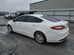 2013 Ford Fusion Se White vin: 3FA6P0H72DR105125