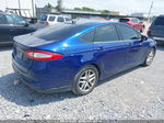 2013 Ford Fusion Se Синий vin: 3FA6P0H72DR154230