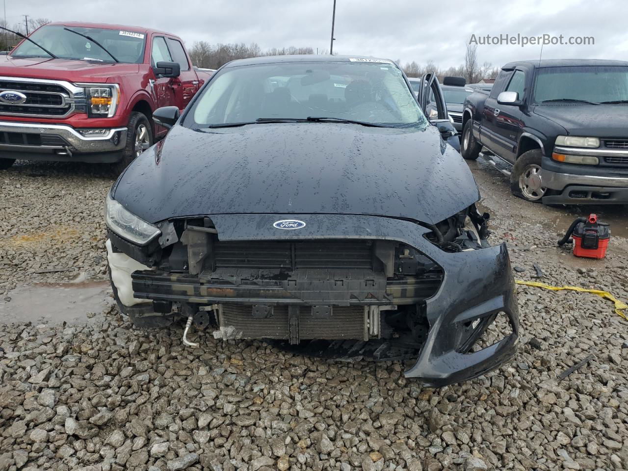 2013 Ford Fusion Se Черный vin: 3FA6P0H72DR175725