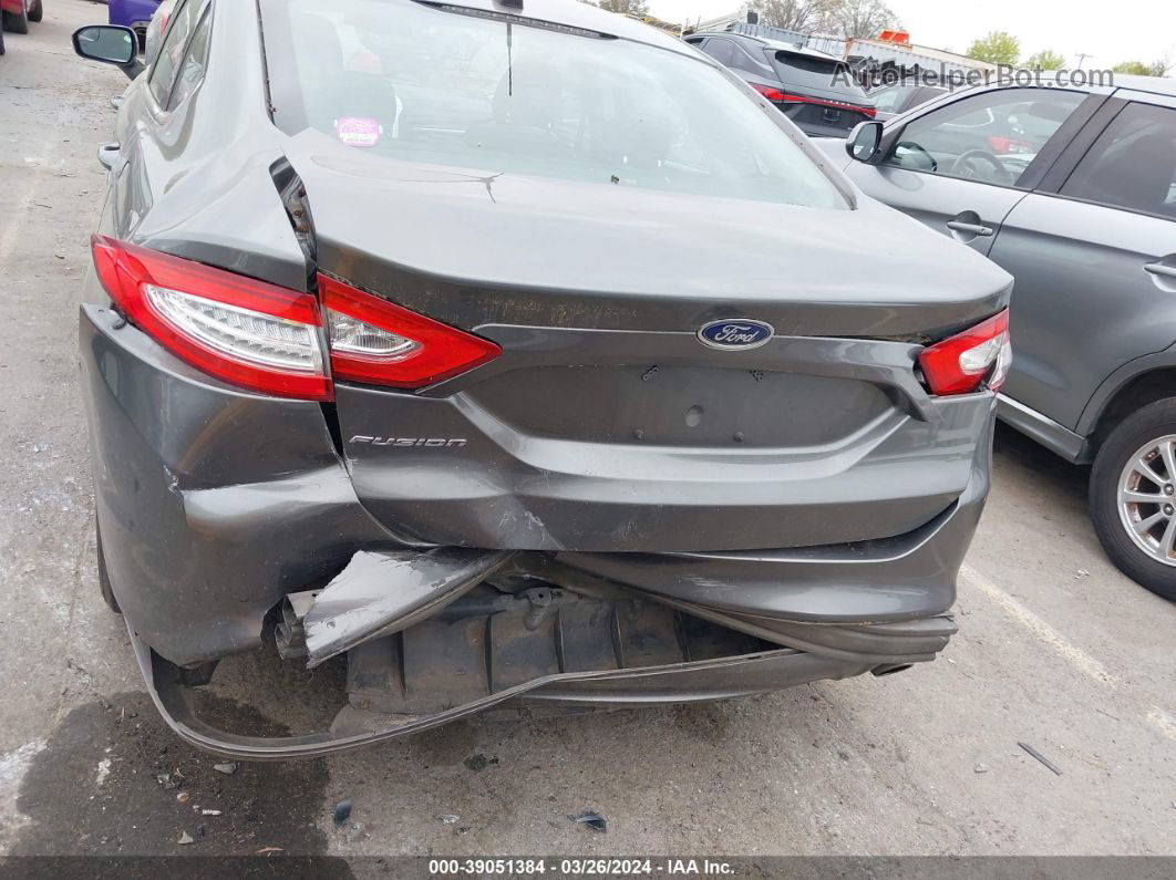 2013 Ford Fusion Se Серый vin: 3FA6P0H72DR216628