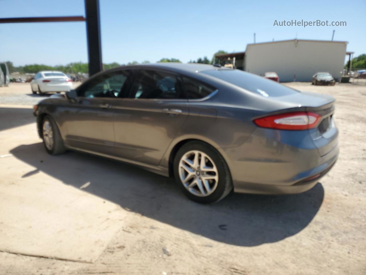 2013 Ford Fusion Se Gray vin: 3FA6P0H72DR250343