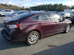 2013 Ford Fusion Se Темно-бордовый vin: 3FA6P0H72DR281138