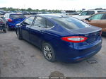 2013 Ford Fusion Se Blue vin: 3FA6P0H72DR346277