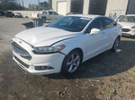 2014 Ford Fusion Se White vin: 3FA6P0H72ER163172