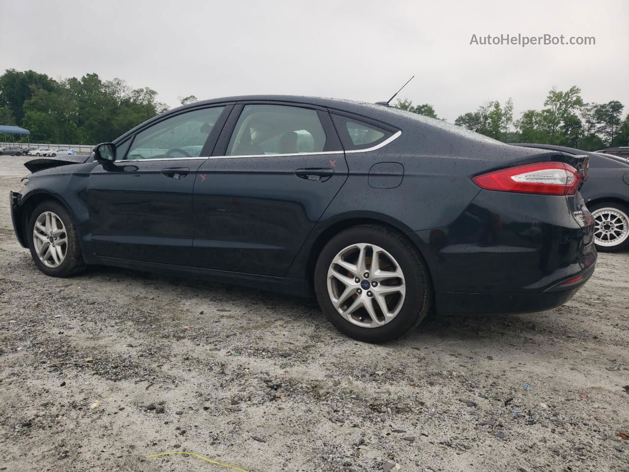 2014 Ford Fusion Se Black vin: 3FA6P0H72ER230658