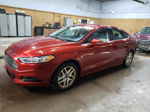 2014 Ford Fusion Se Burgundy vin: 3FA6P0H72ER290505