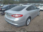 2014 Ford Fusion Se Silver vin: 3FA6P0H72ER319548