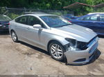 2015 Ford Fusion Se Silver vin: 3FA6P0H72FR100106