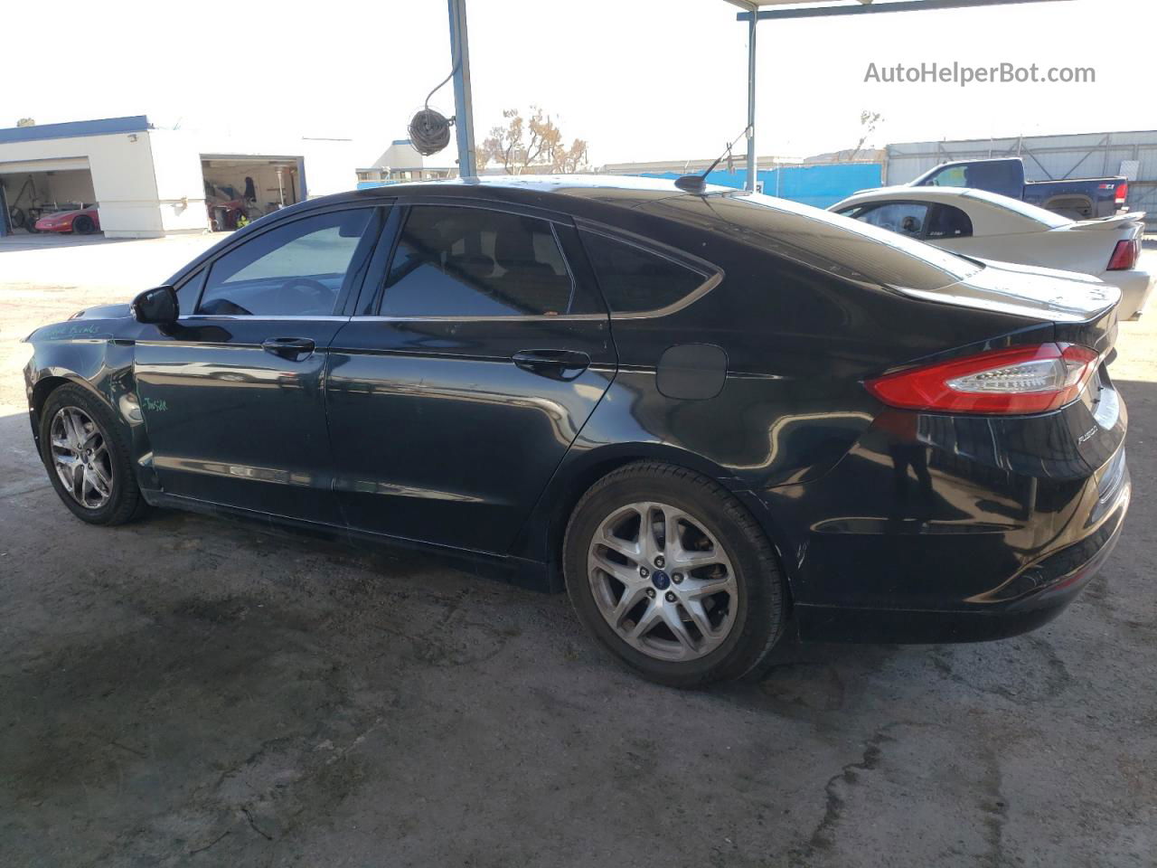 2015 Ford Fusion Se Black vin: 3FA6P0H72FR164615