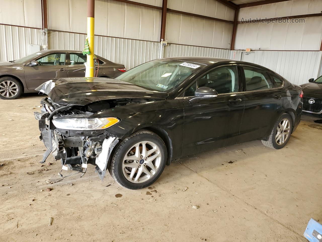 2015 Ford Fusion Se Black vin: 3FA6P0H72FR166851