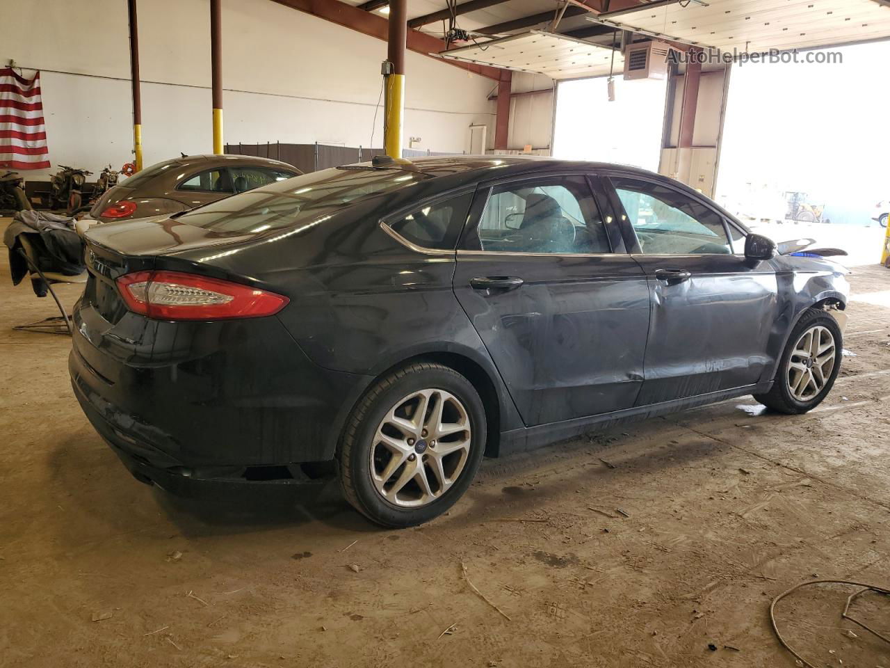 2015 Ford Fusion Se Black vin: 3FA6P0H72FR166851