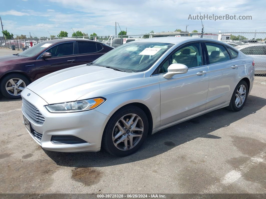 2015 Ford Fusion Se Silver vin: 3FA6P0H72FR236316