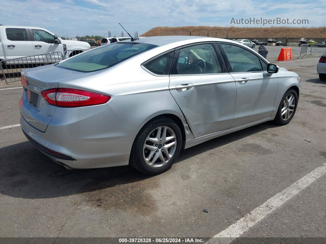 2015 Ford Fusion Se Silver vin: 3FA6P0H72FR236316