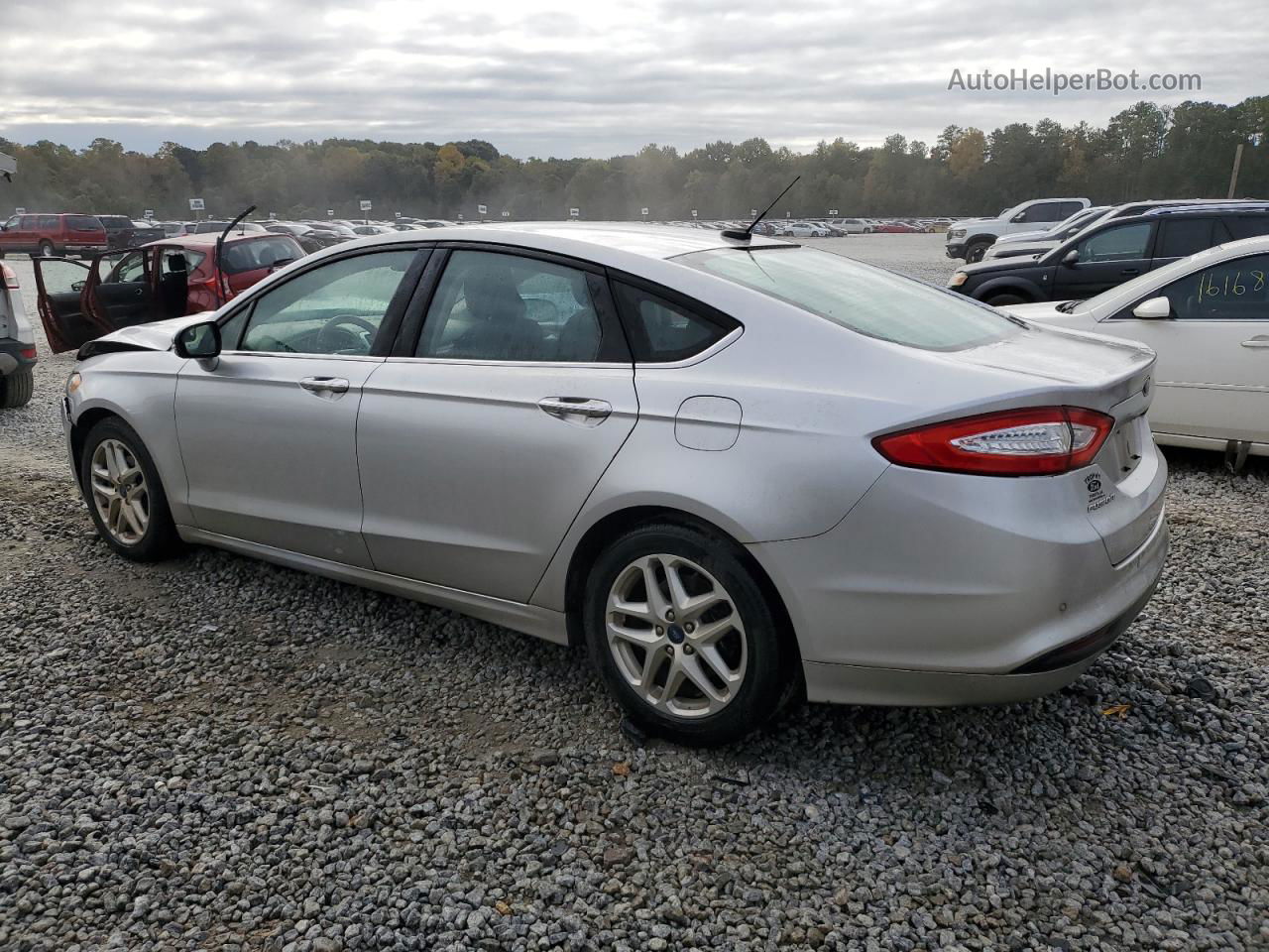 2015 Ford Fusion Se Silver vin: 3FA6P0H72FR287914