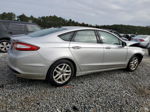 2015 Ford Fusion Se Silver vin: 3FA6P0H72FR287914