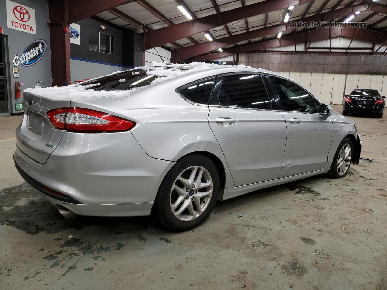 2016 Ford Fusion Se Silver vin: 3FA6P0H72GR234809