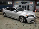 2016 Ford Fusion Se Silver vin: 3FA6P0H72GR234809