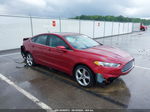 2016 Ford Fusion Se Red vin: 3FA6P0H72GR353296