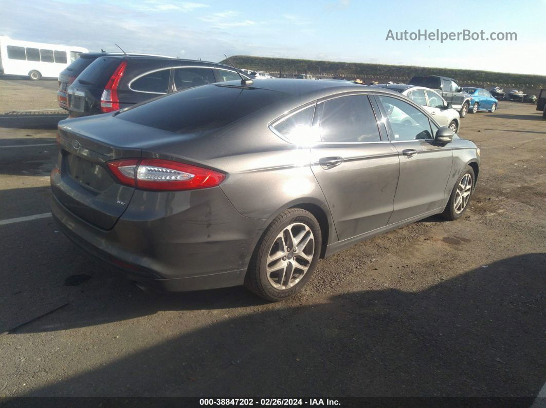 2016 Ford Fusion Se Серый vin: 3FA6P0H72GR357543