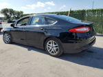 2016 Ford Fusion Se Black vin: 3FA6P0H72GR376819