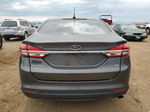 2017 Ford Fusion Se Gray vin: 3FA6P0H72HR416463