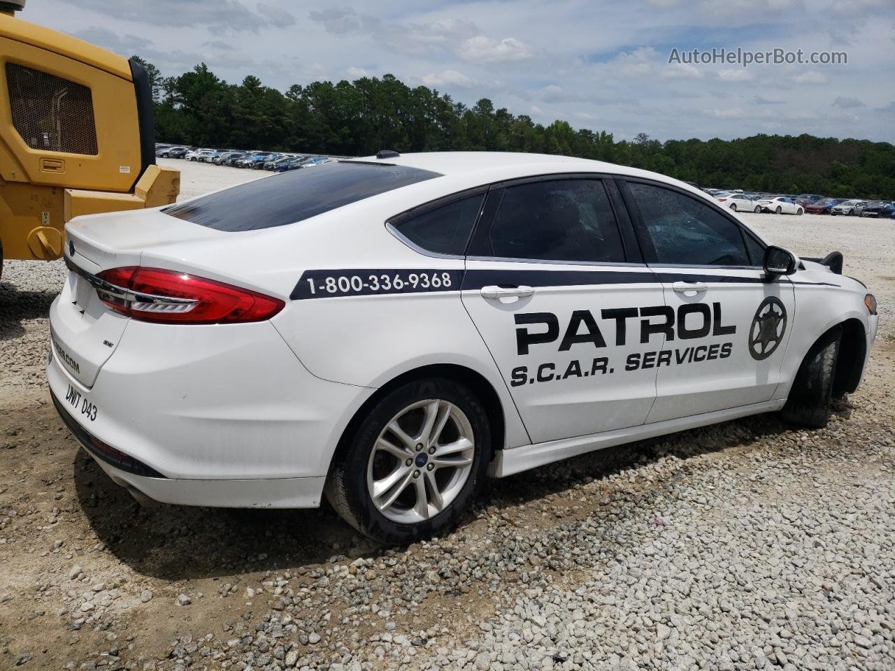 2018 Ford Fusion Se White vin: 3FA6P0H72JR129436