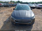 2018 Ford Fusion Se Gray vin: 3FA6P0H72JR143739